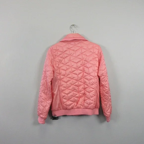 Under Armour Womens ColdGear Reactor Jacket Pink Quilted Full Zip S Coat - Picture 7 of 12